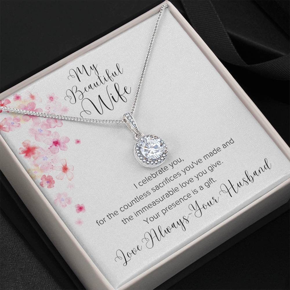 My Beautiful Wife ~ Forever Yours ~ Eternal Hope Necklace