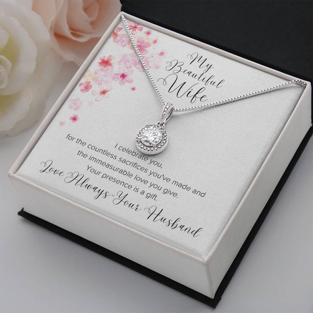 My Beautiful Wife ~ Forever Yours ~ Eternal Hope Necklace