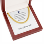 My Amazing Husband ~ Cuban Link Chain