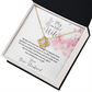To My Beautiful Wife ~ A Gift Beyond Measure ~ Love Knot Necklace