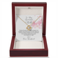 To My Beautiful Wife ~ A Gift Beyond Measure ~ Love Knot Necklace